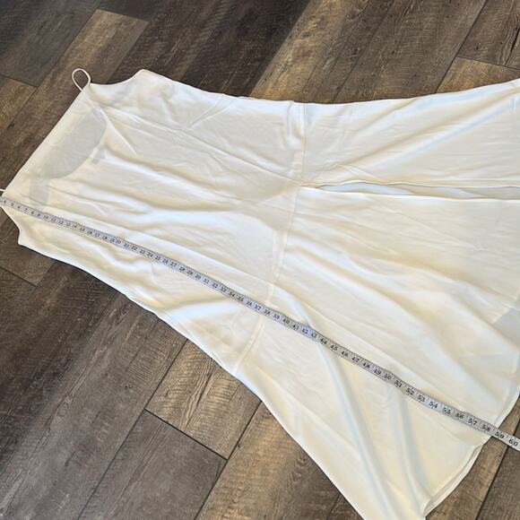 NWT Eloquii Cream Slip Maxi Dress Size 22 - Picture 4 of 10